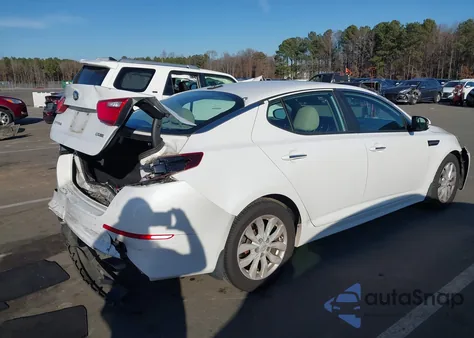 2015 Kia Optima Ex из США, поврежденный, VIN 5XXGN4A72FG400328